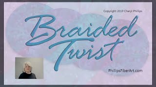 Braided Twist Full Tutorial [upl. by Dorsy]