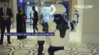 PromoBot  Autonomous Robot  TakeLeap [upl. by Squires]