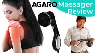 Agaro Handheld Hammer Massager for Body Pain ReviewUnboxing [upl. by Wrdna460]