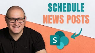 How to schedule publishing of news posts and pages in SharePoint Online [upl. by Hardin]