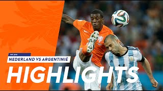 Highlights NederlandArgentinië 24 ns WK 2014 [upl. by Notpmah]