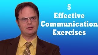 5 Conversation and Communications Tips With Exercises [upl. by Enalahs]