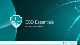 ESD Essentials IEC 6100042 Rating [upl. by Grimaldi772]