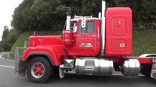 Will Bishop Long lap classic trucks NZ [upl. by Naquin795]