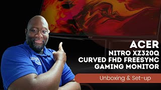 Acer Nitro Gaming Monitor  Unboxing amp Setup [upl. by Hardwick263]