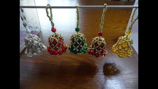 UPDATED Bead Bell Tutorial [upl. by Releehw]