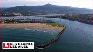 La plage de Hendaye vue du ciel [upl. by Sonia]