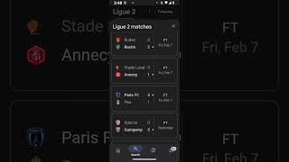 Ligue 2 Football Scores ligue2 [upl. by Blount]