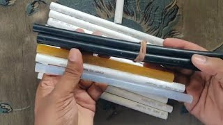 Different Types Of Hot Glue Sticks [upl. by Anoerb]