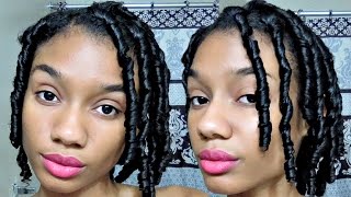 Finger Coils  Natural Hair 3b3c [upl. by Guibert]