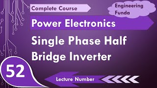 Single Phase Half Bridge Inverter Basics Circuit Working Waveforms amp Applications Explained [upl. by Marduk737]