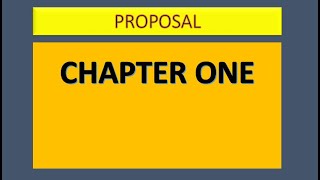 ch1 research methodology afsomali proposal thesis [upl. by Daniels]