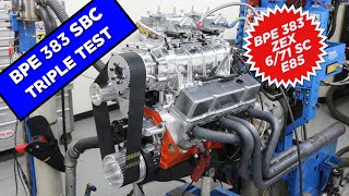 383 SBCWHAT WORKS NITROUS SUPERCHARGER E85 [upl. by Harutak]