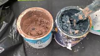 How to harden latex paint for disposal [upl. by Sivam]