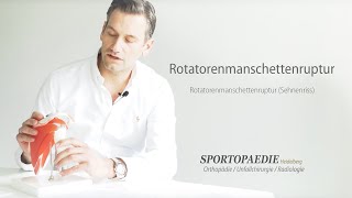 Rotatorenmanschettenruptur Sehnenriss  Dr med Michael Koch [upl. by Brigg]