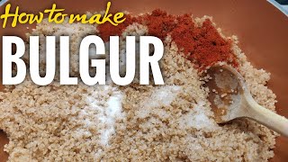 How To Cook Bulgur Wheat  Bulgur Wheat Recipe  Bulgur Rice Turkish Recipe [upl. by Eenaej]