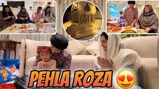 Pehla Roza Alhamdulillah  Sehri Se Iftar Tak  Decor ka Saman Tod Diya  Ramadan vlog [upl. by Ralaigh902]