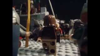 LEGO Lordoftherings animation The Battle for Helms deep [upl. by Aicsila577]