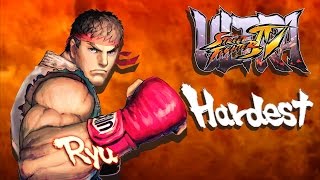 Ultra Street Fighter IV  Ryu Arcade Mode HARDEST [upl. by Notyal763]