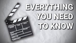 Film Making Basics Everything you need to know in 8 minutes [upl. by Noed]