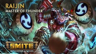 SMITE  God Reveal  Raijin Master of Thunder [upl. by Barraza]