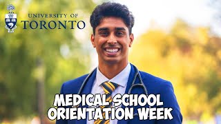 MEDICAL SCHOOL ORIENTATION WEEK AT UNIVERSITY OF TORONTO MEDBOYS EDITION [upl. by Feucht]