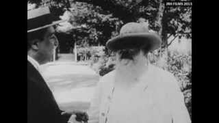 Claude Monet  Filmed Painting Outdoors 1915 [upl. by Lisa]