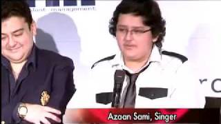 Adnan Sami launches his son Azaan Sami [upl. by Lud494]