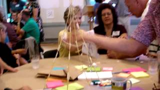 Build a Freestanding Structure of MarshmallowPastaStringTape please [upl. by Annaor]