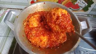 telor ceplok di sambel [upl. by Judah]