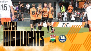 Match Highlights  Barnet FC 31 Braintree Town [upl. by Htrap]