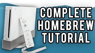 The Beginners Guide to Wii HomebrewingSoftmodding 2020 Tutorial [upl. by Aratahs]