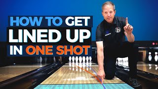 How to Get Lined Up in ONE Bowling Shot Understanding the Hidden Oil Patterns Like the Pros [upl. by Bealle]