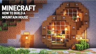 Minecraft  MOUNTAIN HOUSE TUTORIAL｜How to Build in Minecraft 66 [upl. by Leicam]