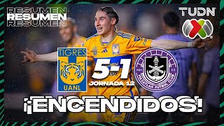 HIGHLIGHTS  Tigres 51 Mazatlán  CL2024  Liga Mx J12  TUDN [upl. by Alvin]