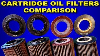 Compare Cartridge Oil Filters [upl. by Resaec]