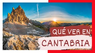 GUÍA COMPLETA ▶ Qué ver en CANTABRIA ESPAÑA 🇪🇸 🌏 Turismo y viajes a CANTABRIA [upl. by Mikkel]