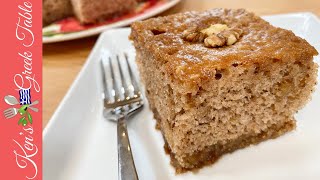 Karidopita Recipe  Cheats Greek Walnut Cake  Ken panagopoulos [upl. by Mays118]