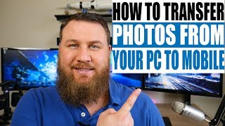 How to Transfer Photos from Your Computer to Your Phone [upl. by Philine303]