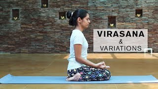 Yoga for Beginners How to do Virasana and its variations [upl. by Wendalyn]