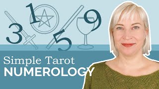 The Tarot Numbered Cards  tarot numerology for beginners [upl. by Averat]