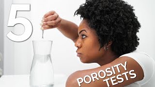 HAIR POROSITY TESTS Test Your POROSITY LEVELS 5 EASY WAYS [upl. by Asiuol775]