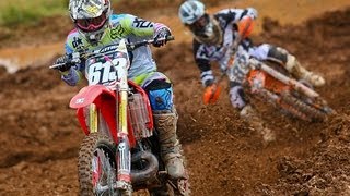 250 A Raw Highlights  DEP Pipes 2 Stroke Shootout  Sleepy Hollow MXPTV [upl. by Myrlene917]