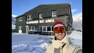 Snowboarding at Glenshee ski resort Scotland [upl. by Adil476]