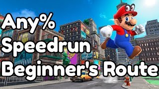 Super Mario Odyssey Speedrun  Beginners Route 10657 [upl. by Moberg]