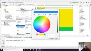 Java GUI Lesson 3  IntelliJ Swing UI Designer [upl. by Trinl]