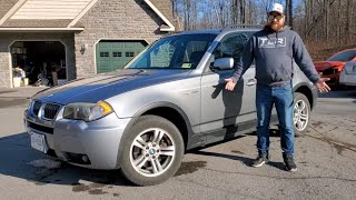 BUY OR BUST 2006 BMW X3 High Miles Review [upl. by Amilas]