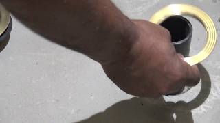 Shower Pan Installation for Beginers Part 1 of 4 [upl. by Akimahc]