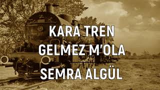 Kara Tren Gelmez Mola  Semra Algül  Allı Gelin Al Olaydın [upl. by Ianteen]