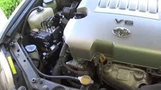 2006 Toyota Avalon 35L Thermostat and Flush Part 1 [upl. by Staci115]